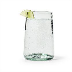 Sur La Table Recycled Green Highball Glass