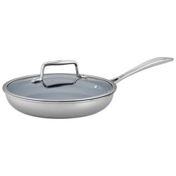 Zwilling Clad CFX Ceramic Nonstick Skillet with Lid, 9.5" One of the best quality pans at this price range