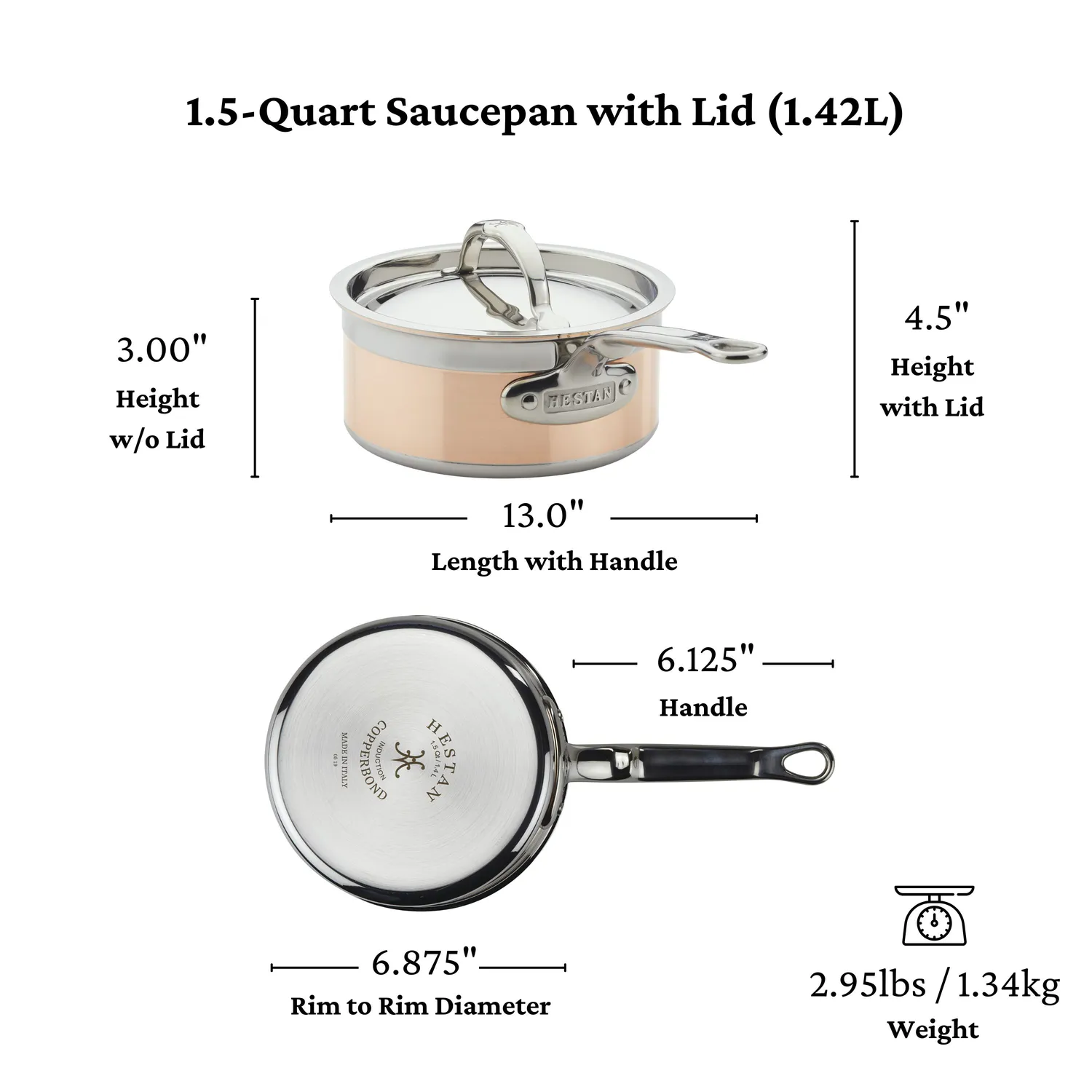 Hestan CopperBond 34-Piece Cookware Set