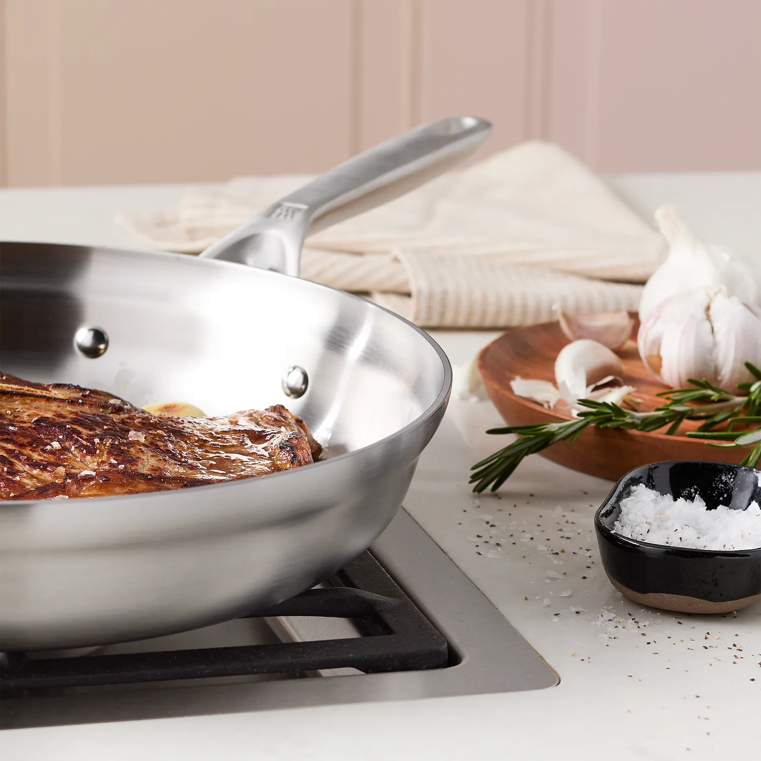 Zwilling Motion Stainless Steel Skillet