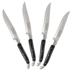 French Home Grande Connoisseur Laguiole Steak Knives, Set of 4