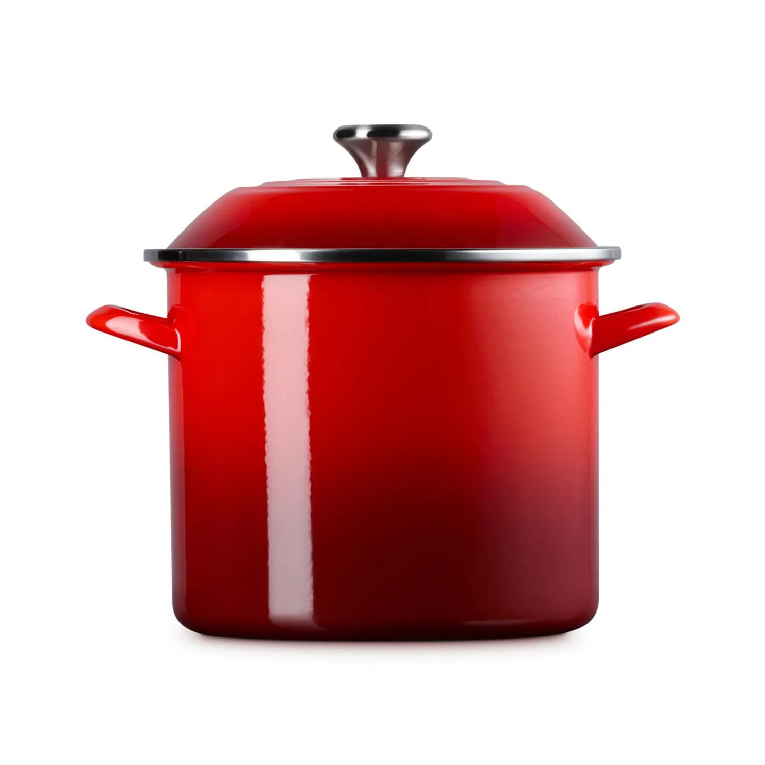 Le Creuset Enameled Steel Stockpot with Stainless Steel Knob, 10 qt.