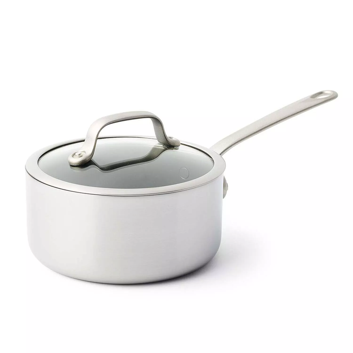 GreenPan Craft Steel Covered Saucepan, 3.3 qt.