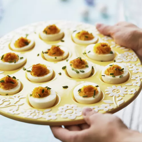 Truffled Deviled Eggs