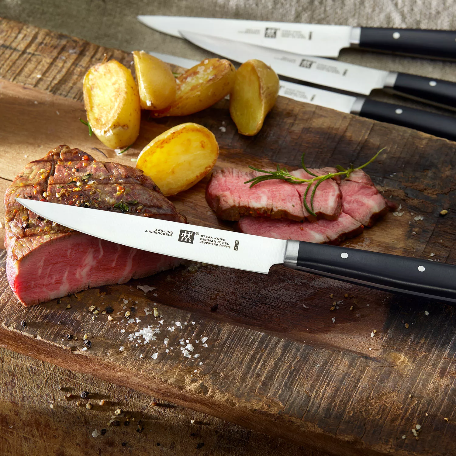Zwilling J.A. Henckels Porterhouse Steak Knives, Set of 4