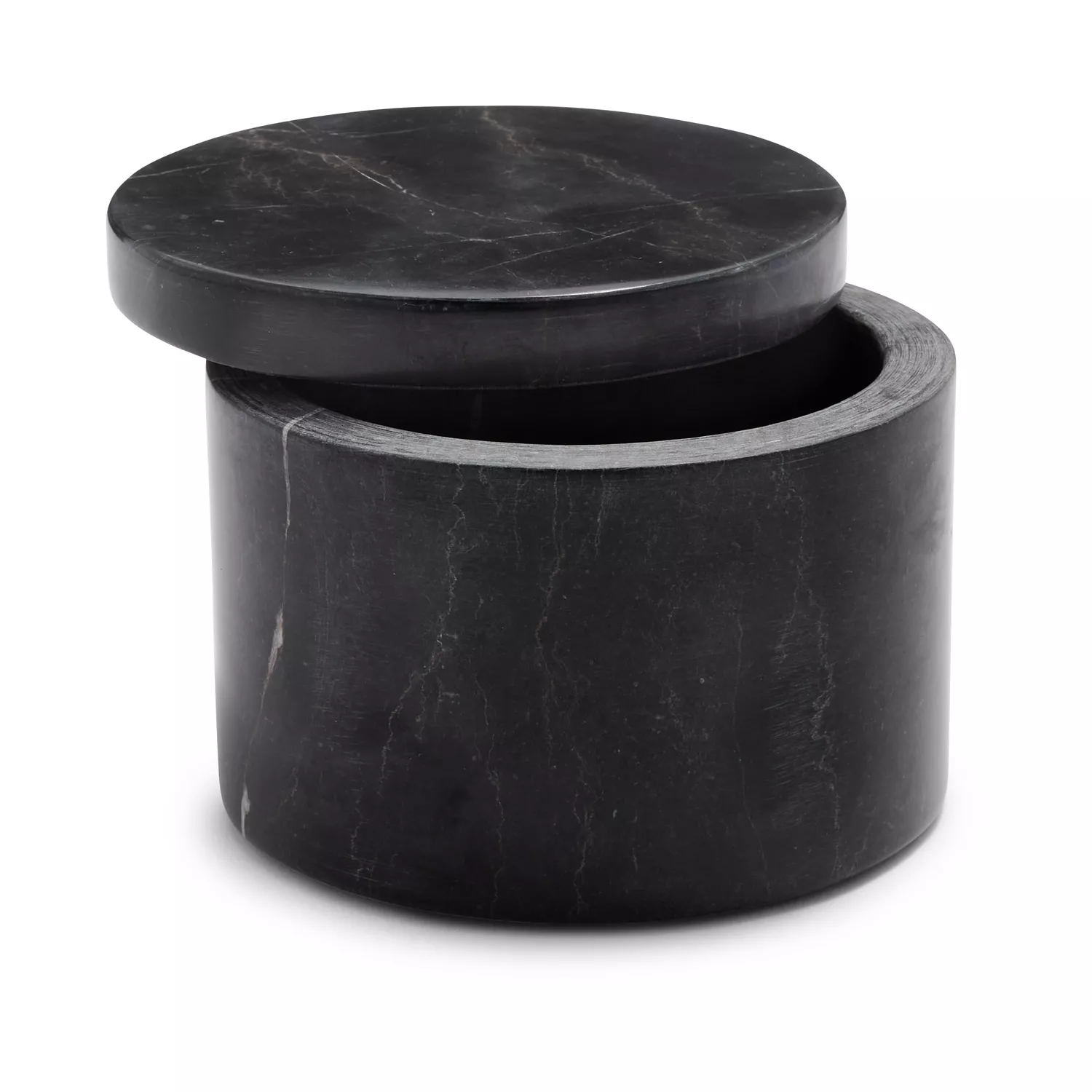 Sur La Table Marquina Marble Salt Keeper