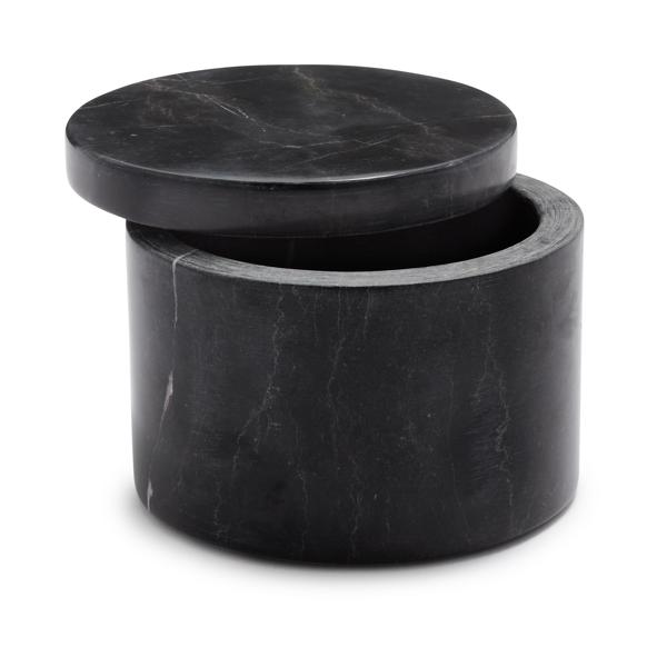 Sur La Table Marquina Marble Salt Keeper