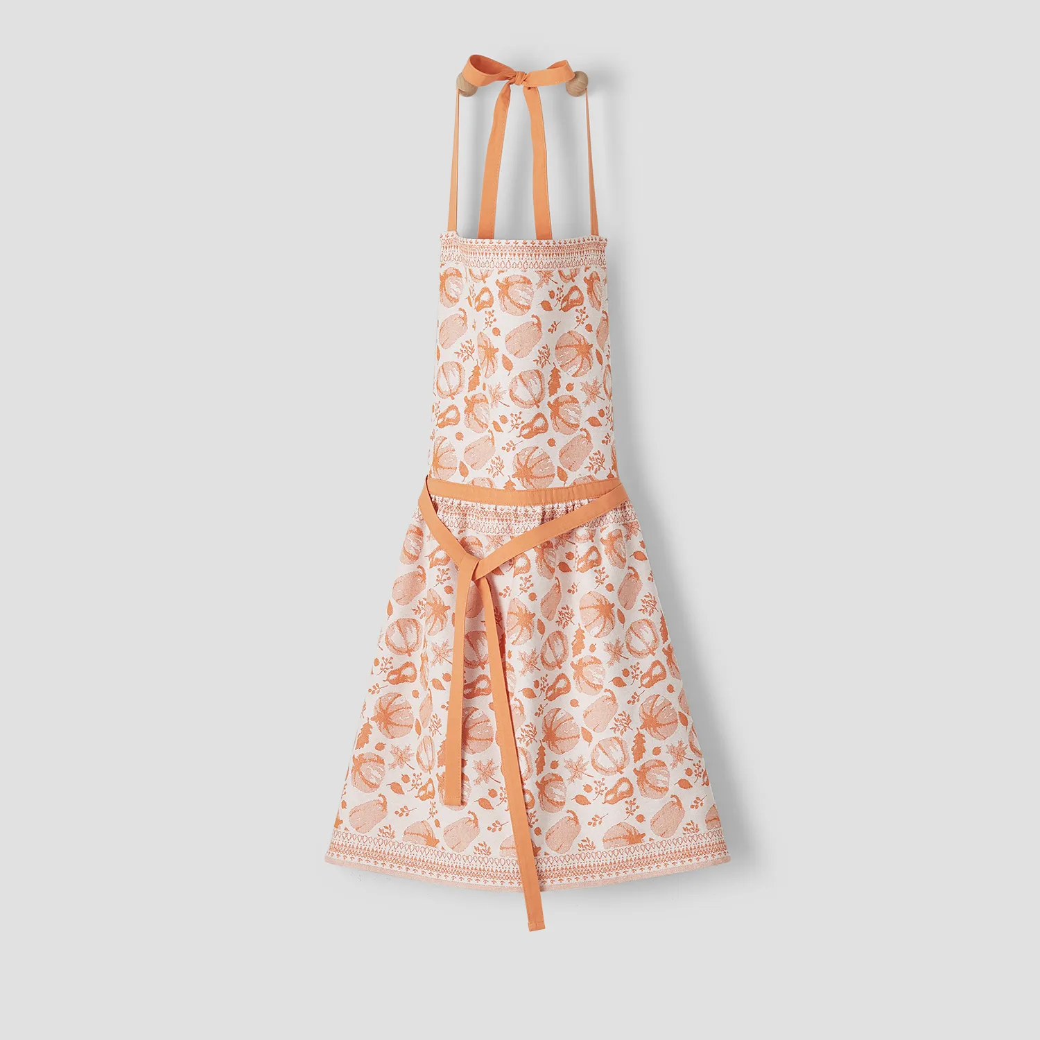 Sur la table Pumpkin Jacquard Apron