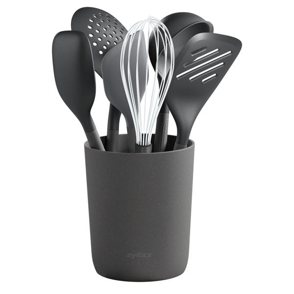 Zyliss 7-Piece Wheat Straw Utensil Set