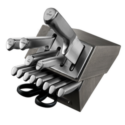 Calphalon Classic Self-Sharpening Stainless Steel 15-Piece Cutlery Set