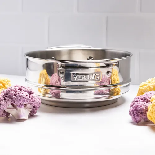 Viking Black & Stainless Steel 12-Piece Cookware Set