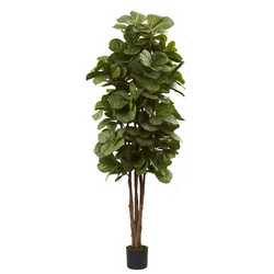 Nearly Natural Fiddle Leaf Fig Silk Tree, 6