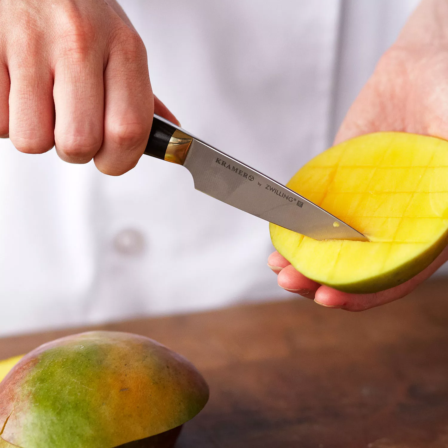 Bob Kramer 3&#189;&#34; Carbon Steel Paring Knife  by Zwilling J.A. Henckels