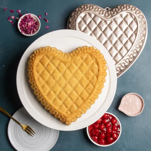 Nordic Ware Quilted Heart Cake Pan