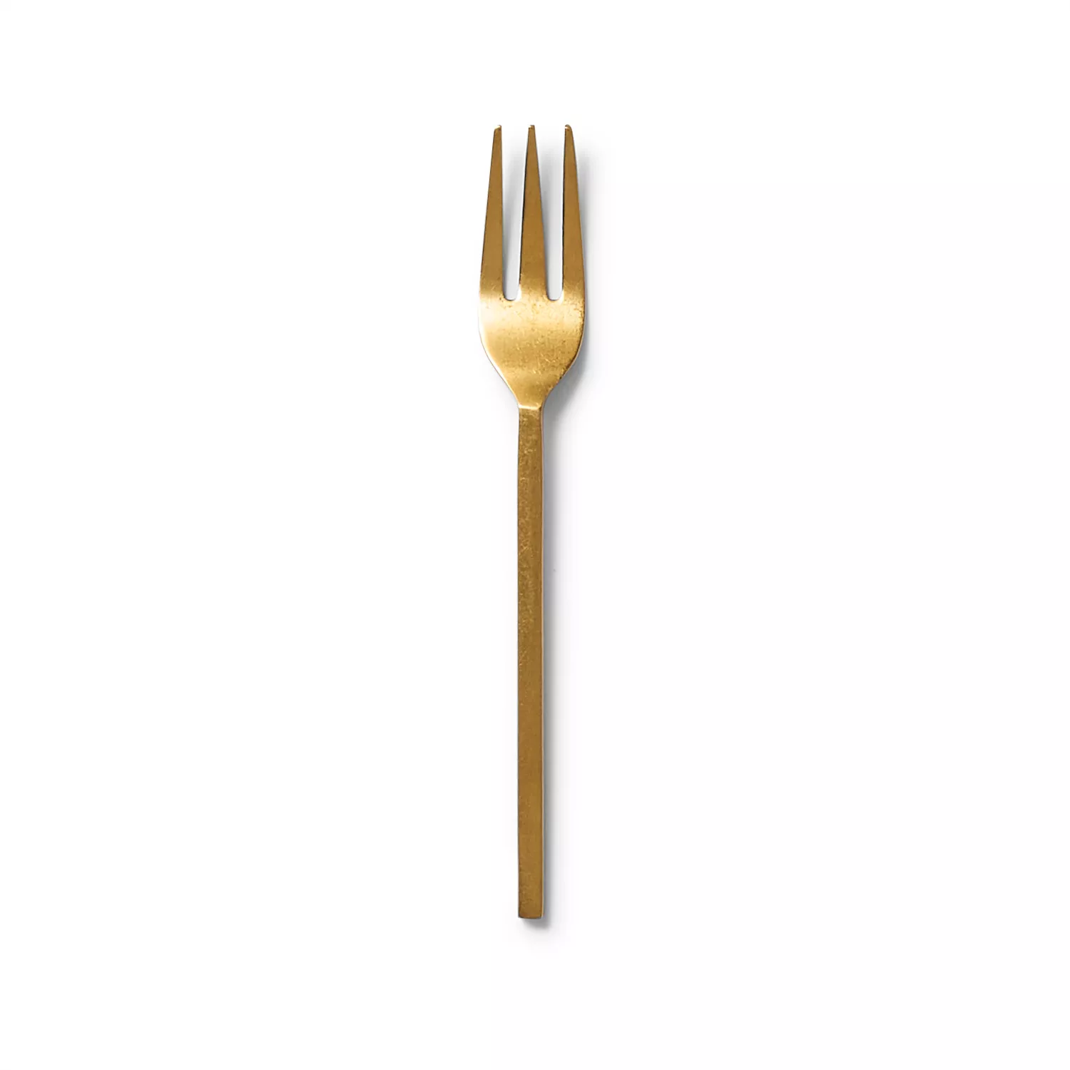 Sur La Table Brushed Gold Appetizer Fork