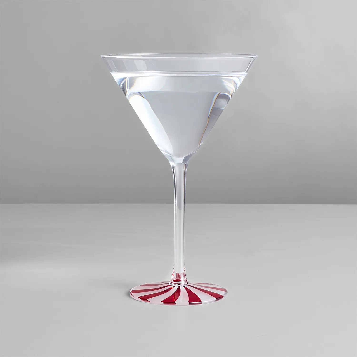 Sur La Table Peppermint Martini Glass