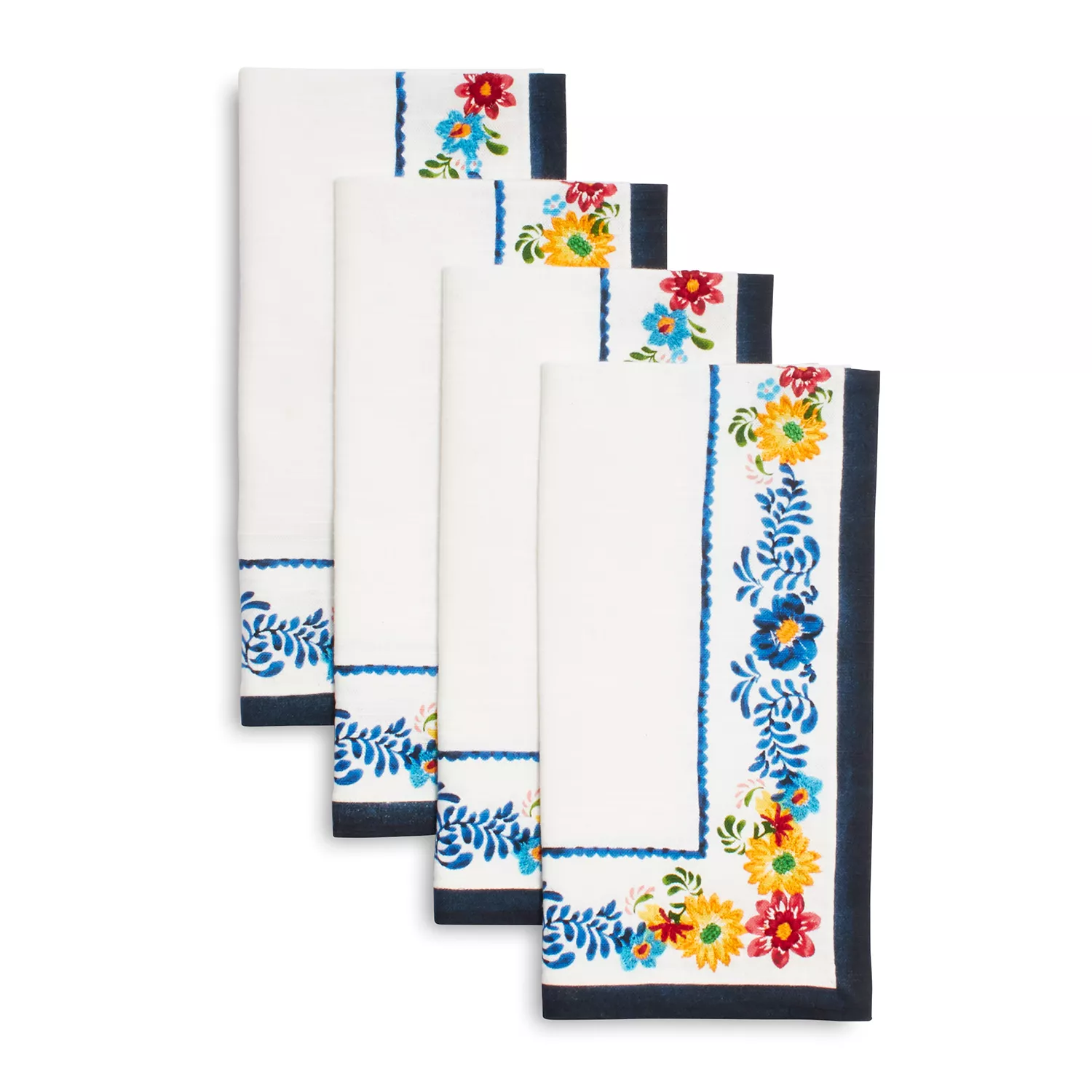 Sur La Table Flora Napkins, Set of 4