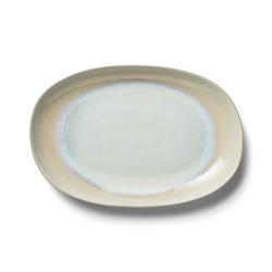 Sur la table Driftwater Reactive Glaze Oval Platter