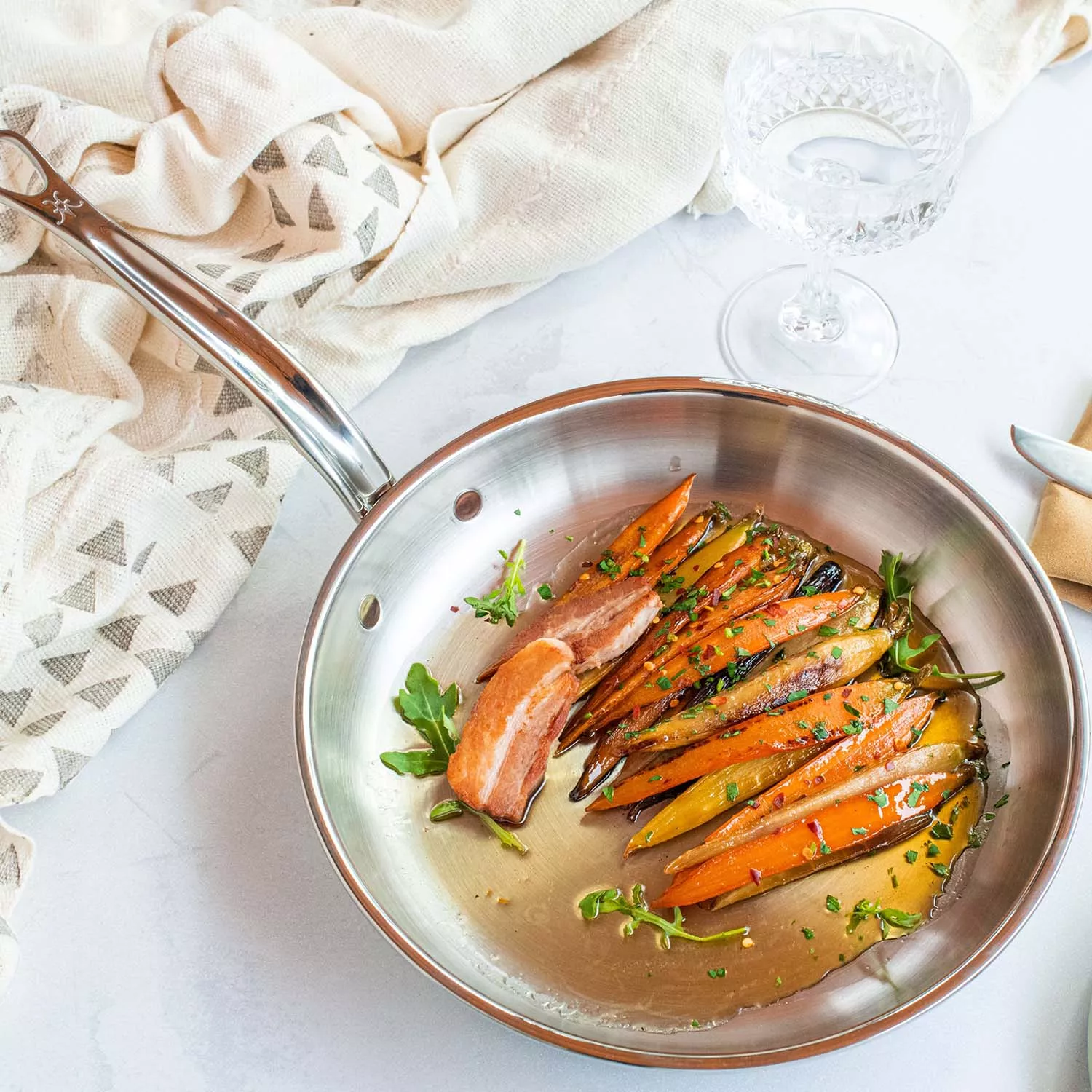 Hestan CopperBond Skillets