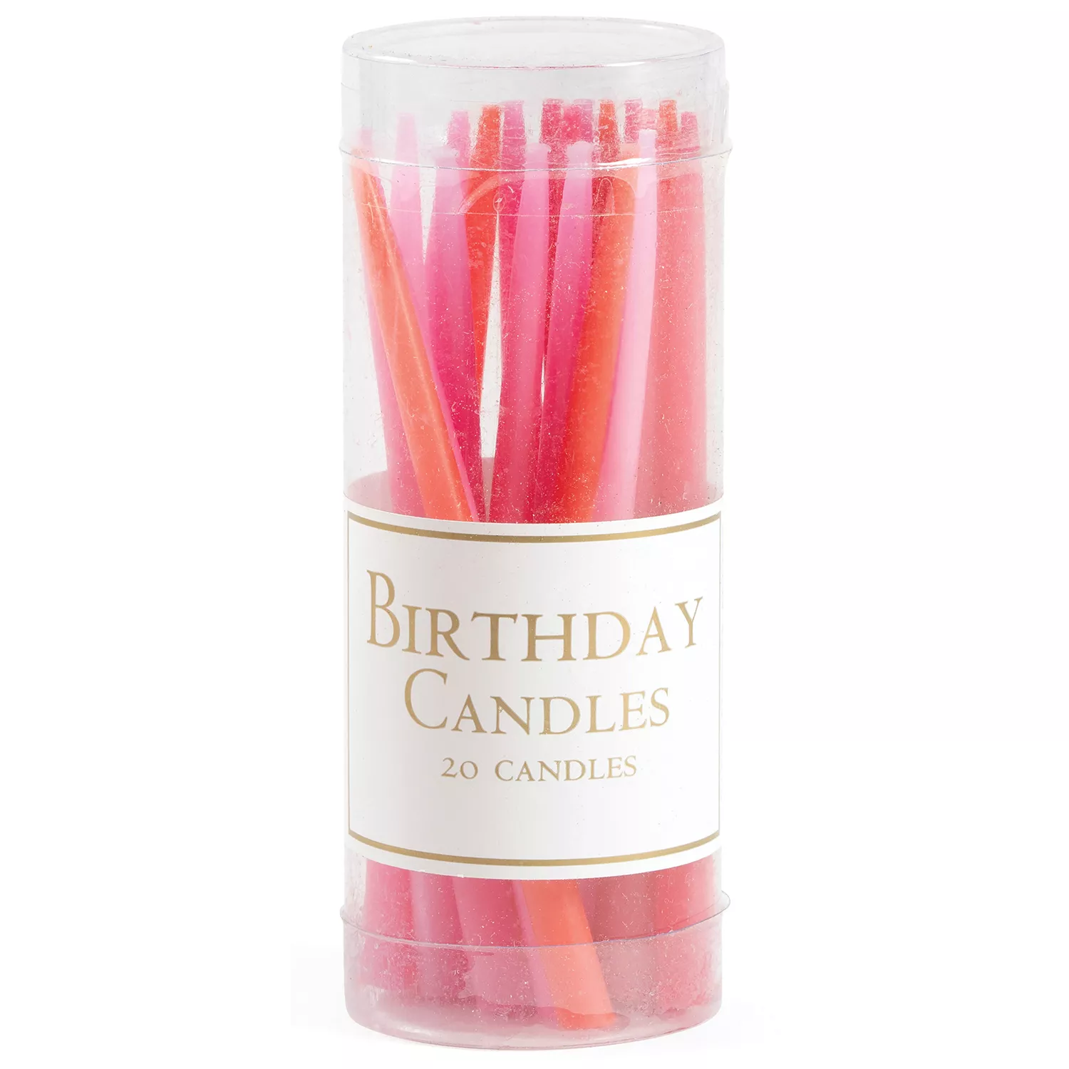 Caspari Assorted Birthday Candles, Set of 20