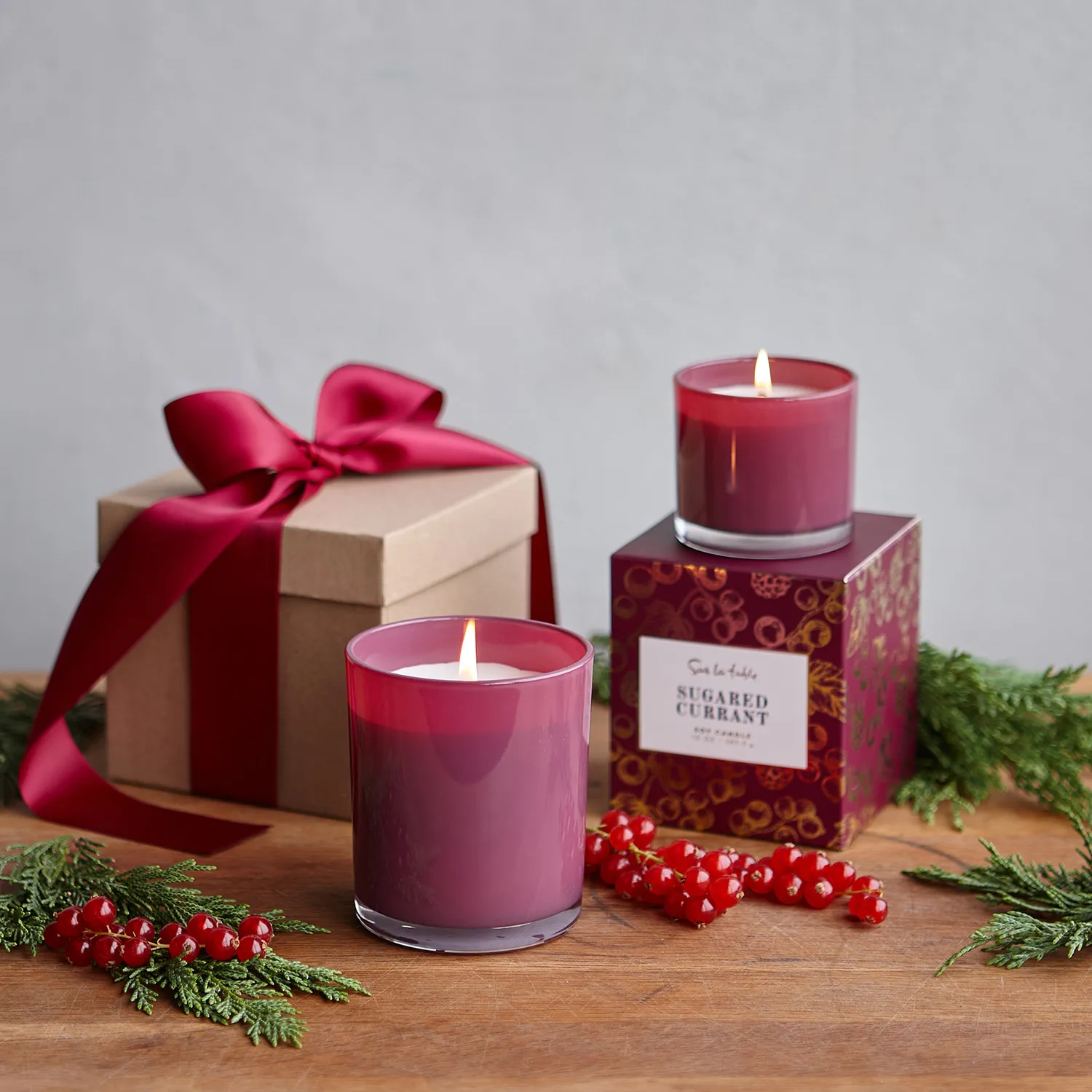 Sur La Table Sugared Currant Candle