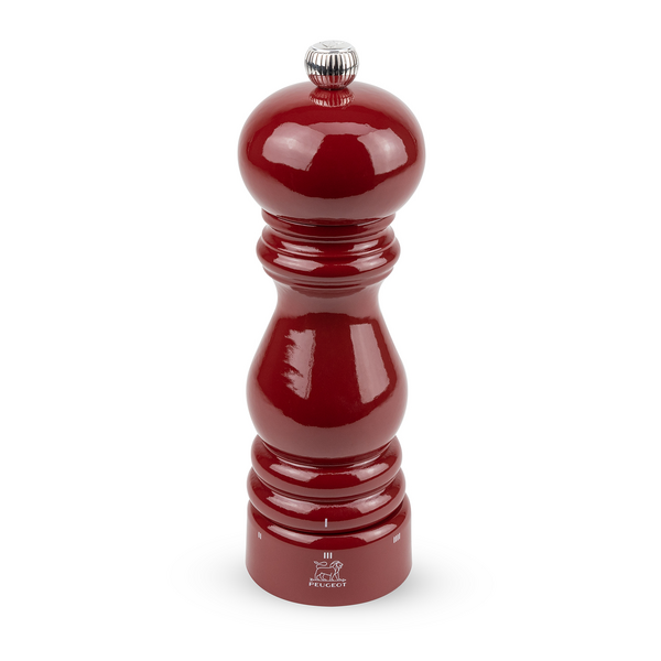 Peugeot Red-Lacquer Paris U&#8217;Select Salt & Pepper Mills, 7&#34;