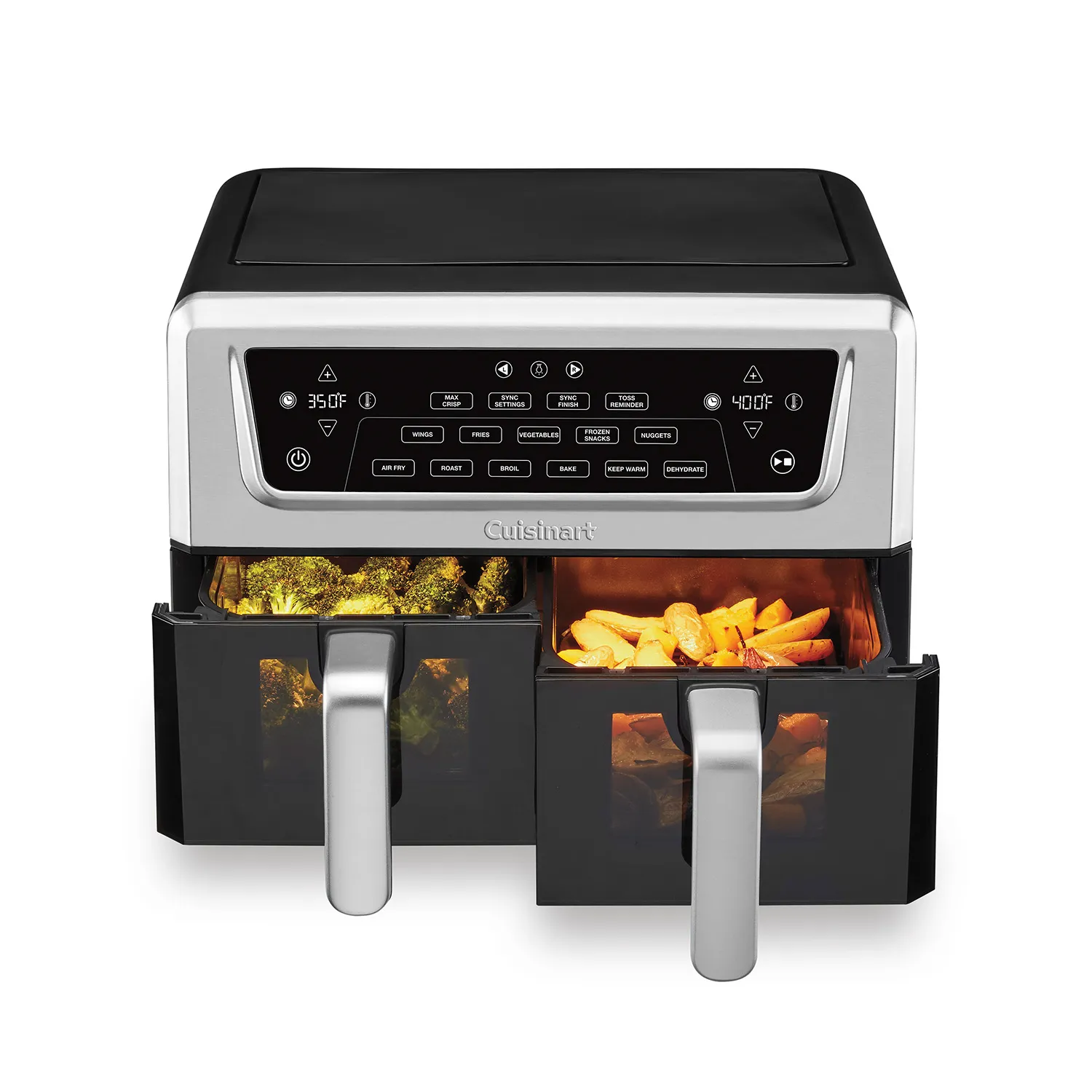Cuisinart Dual Basket Air Fryer Pro, 11 qt.