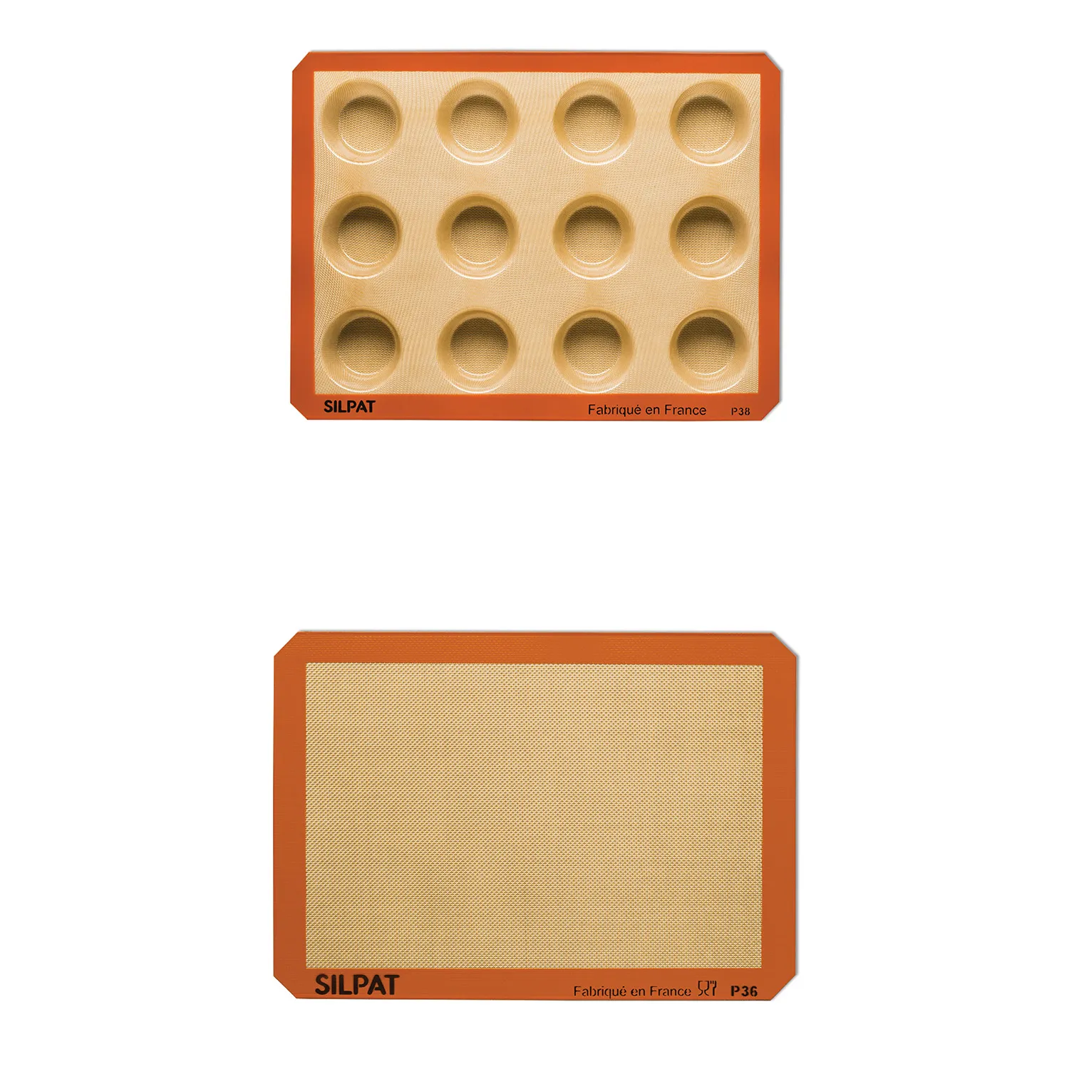 Silpat 12-Cup Muffin Mold and Medium Mat, Set of 2