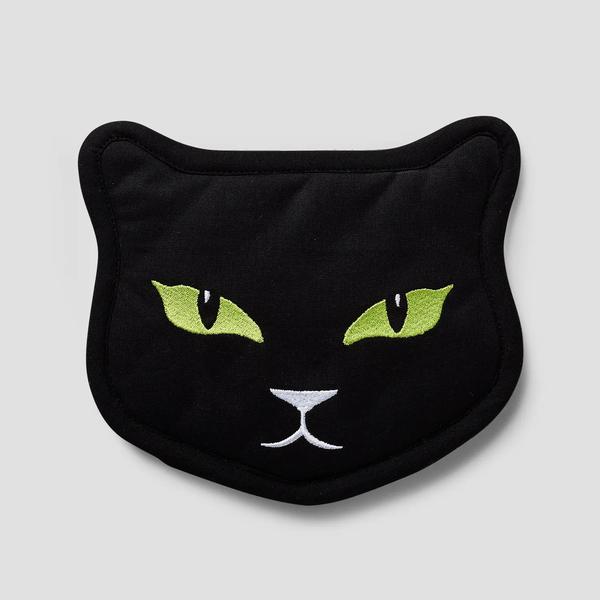 Sur la table Halloween Cat Pot Holder