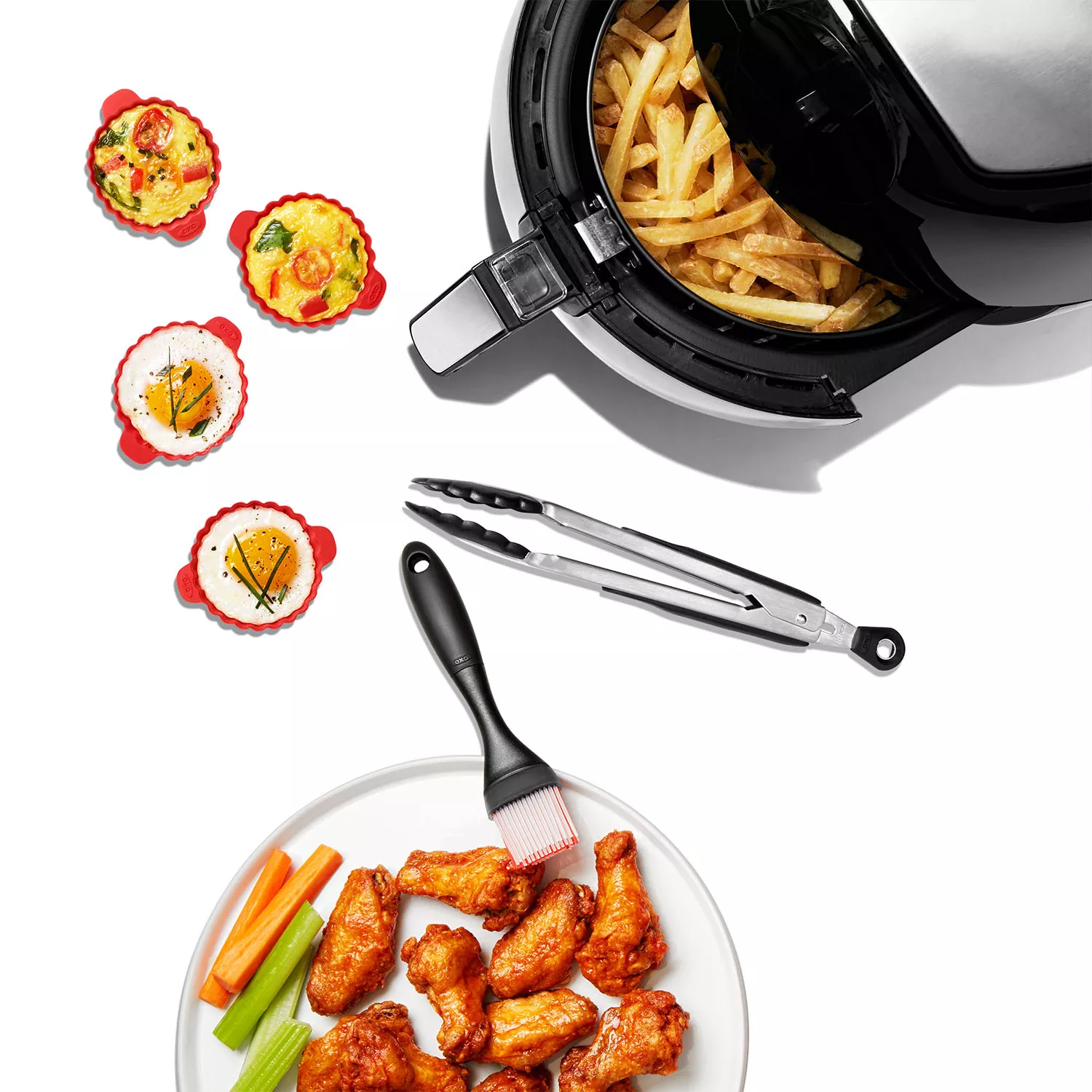 OXO Softworks 6-piece Air Fryer Accessories Set 21171200 for sale