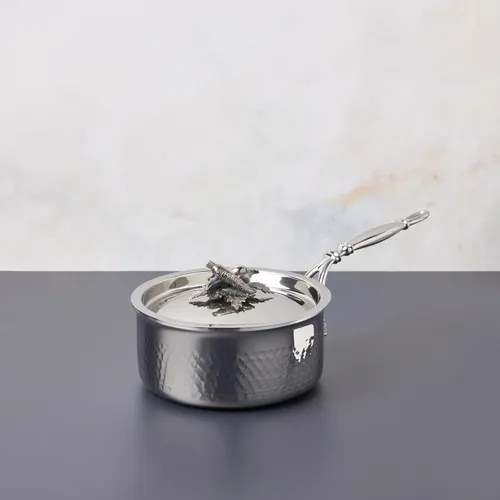 Ruffoni Opus Prima Hammered Stainless Steel 6-Piece Cookware Set
