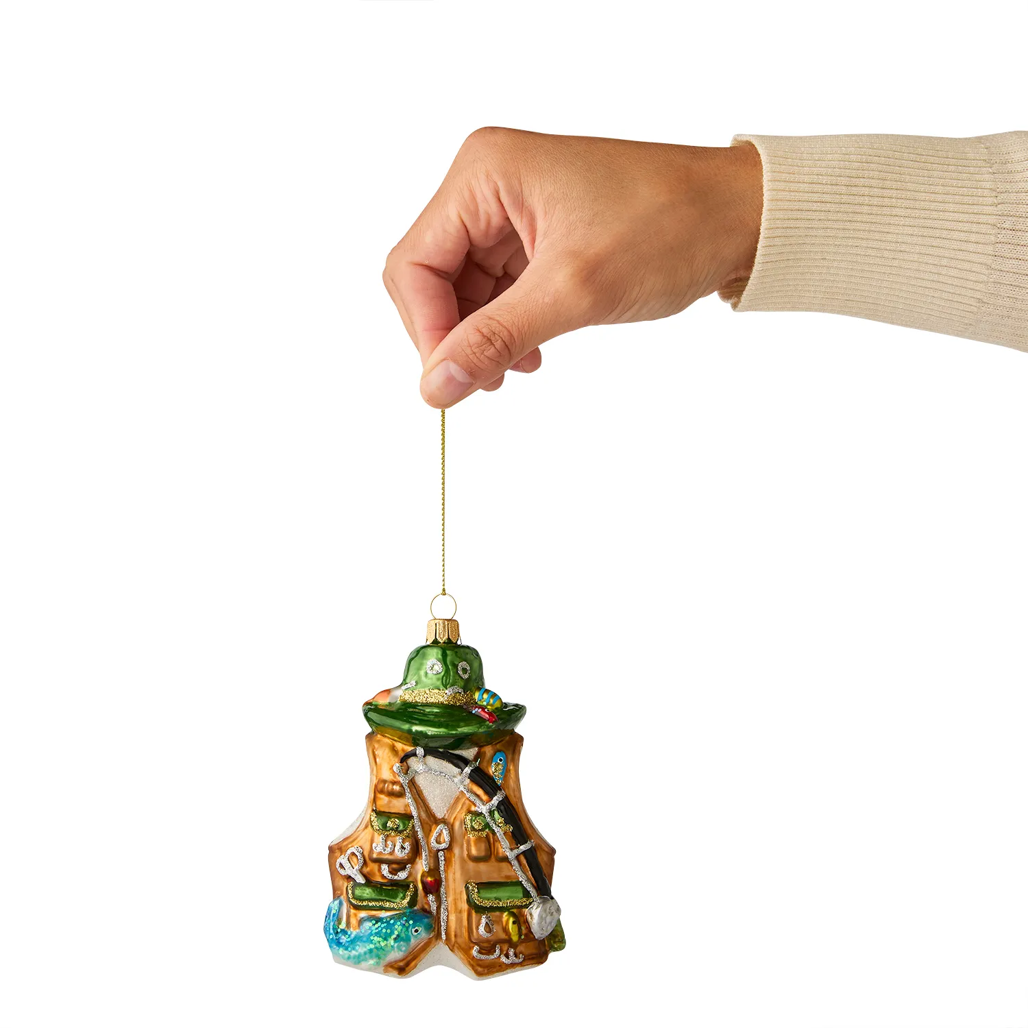 Sur La Table Fishing Vest Ornament