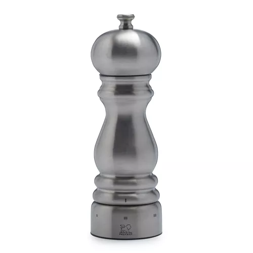 Peugeot Stainless Steel Paris U’Select Saltand Pepper Mills, 7" Peugeot Stainless Steel Paris U’Select Saltand Pepper Mills, 7"