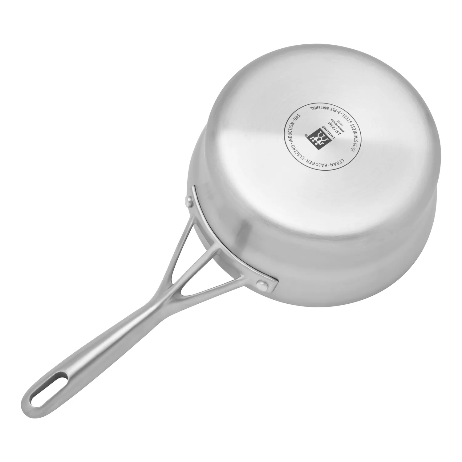 Zwilling Motion Stainless Steel Saucepan with Lid, 2.5 qt.