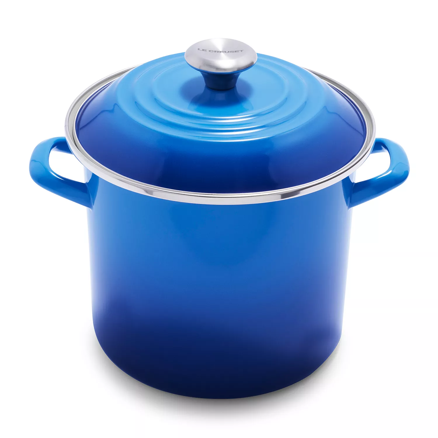 Le Creuset Enameled Steel Stockpot with Stainless Steel Knob, 8 qt.