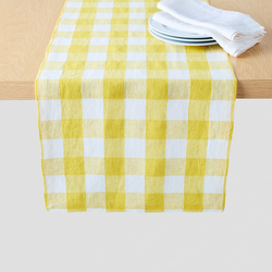 Sur La Table Linen Check Runner