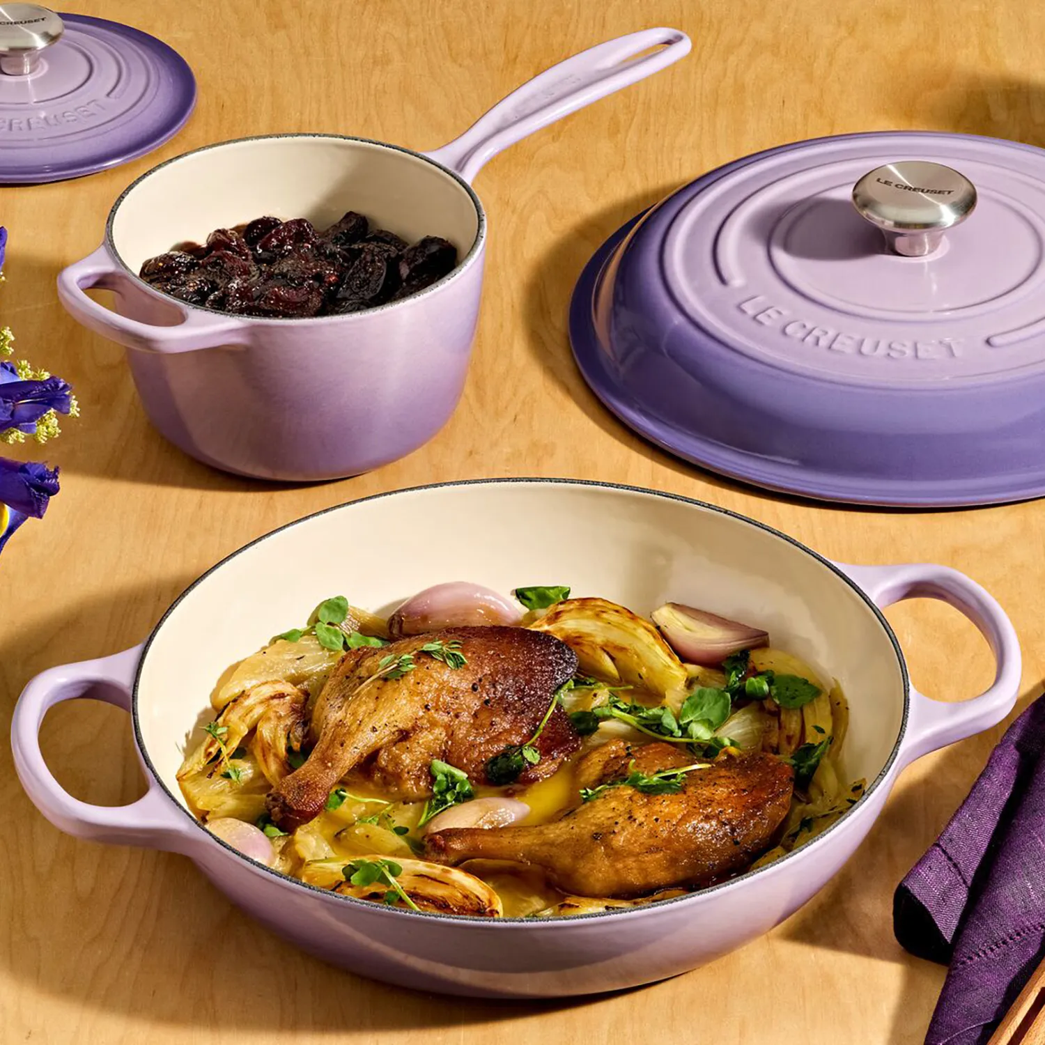 Le Creuset Signature Braiser, 3.5 qt.