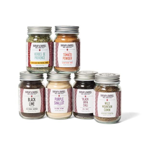 Burlap & Barrel Culinary Spice Set, Set of 6