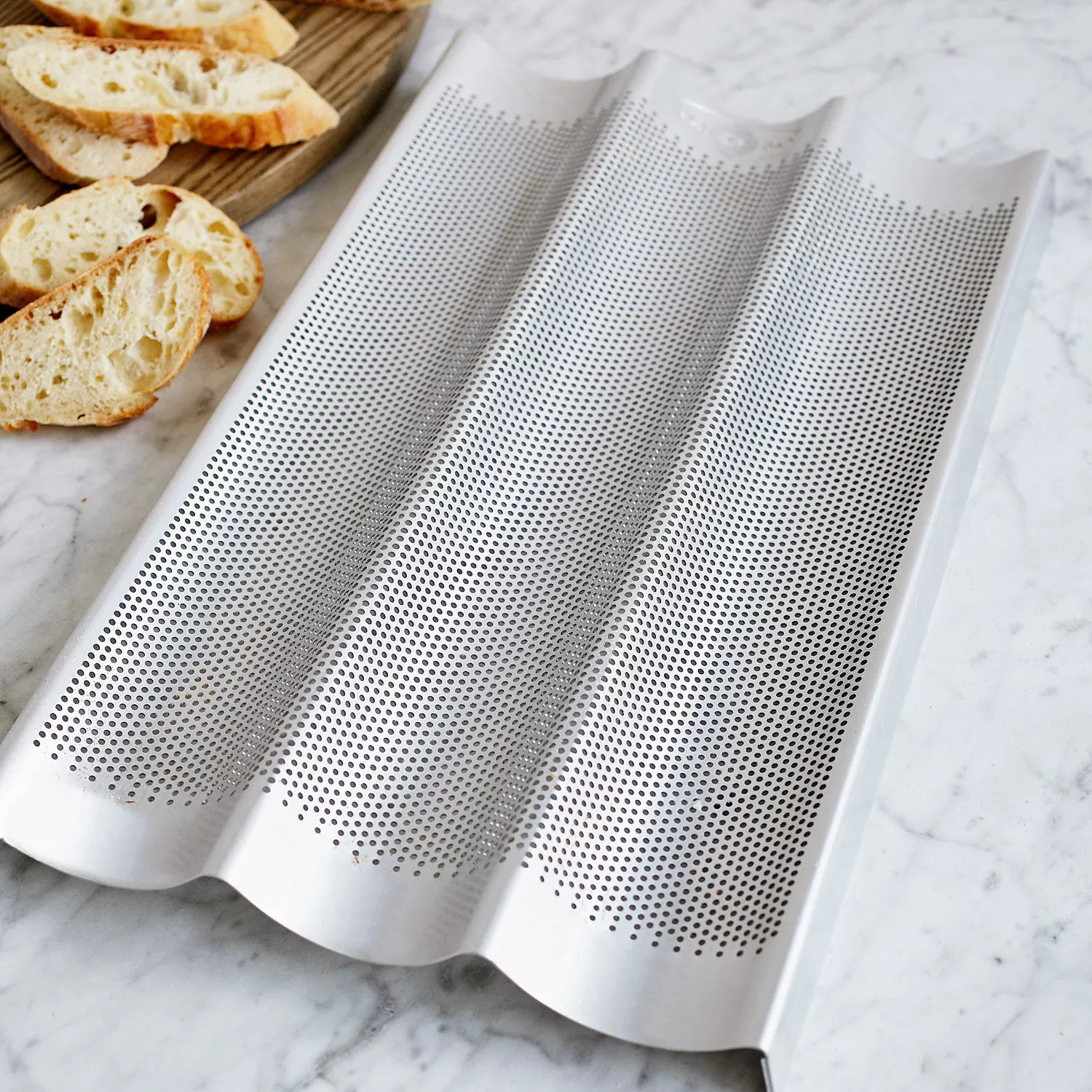 Sur La Table Platinum Triple Baguette Pan