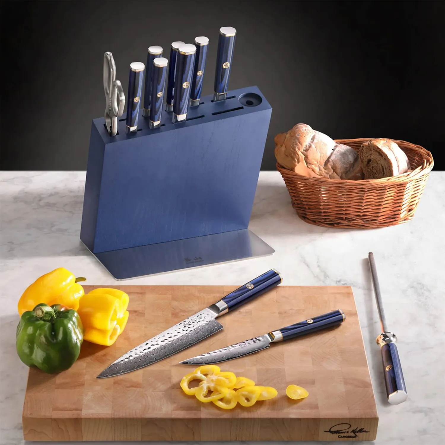 Cangshan Kita 12-Piece HUA Knife Block Set