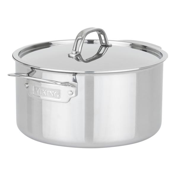Viking PureGlide Pro 3-Ply Dutch Oven with Metal Lid, 6 qt.