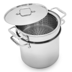All-Clad 8 Qt. Stock Pot with Pasta & Steamer Inserts