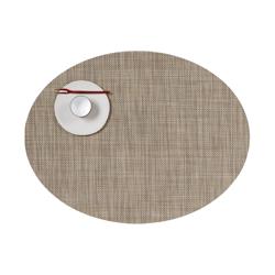 Chilewich Mini Basketweave Oval Placemat, 14" x 19.25"