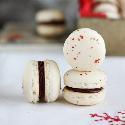 Festive French Macarons