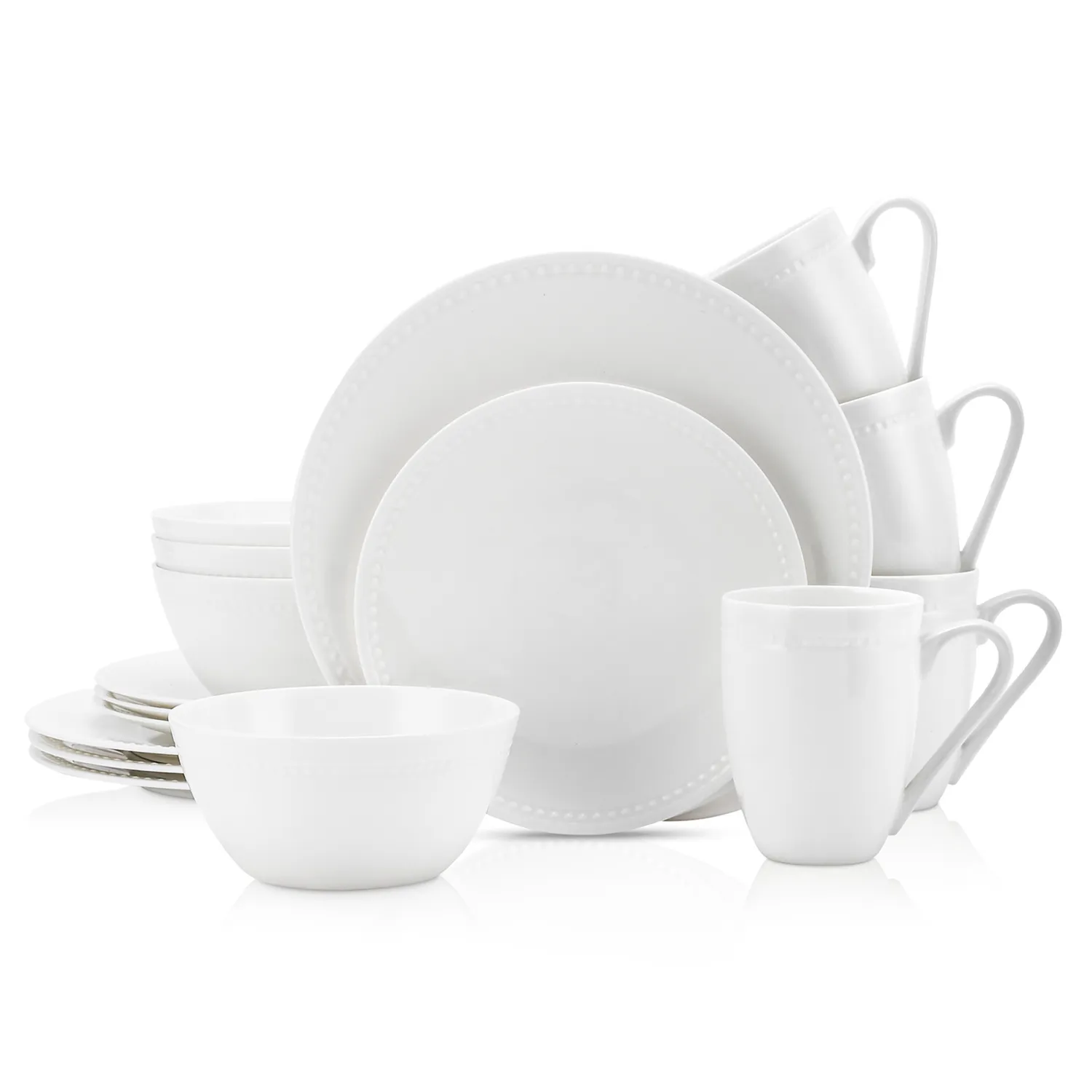 Stone Lain Ava Bone China 16-Piece Dinnerware Set
