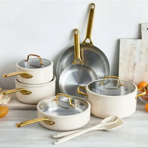 GreenPan Reserve Pro Stainless Steel 10-Piece Set