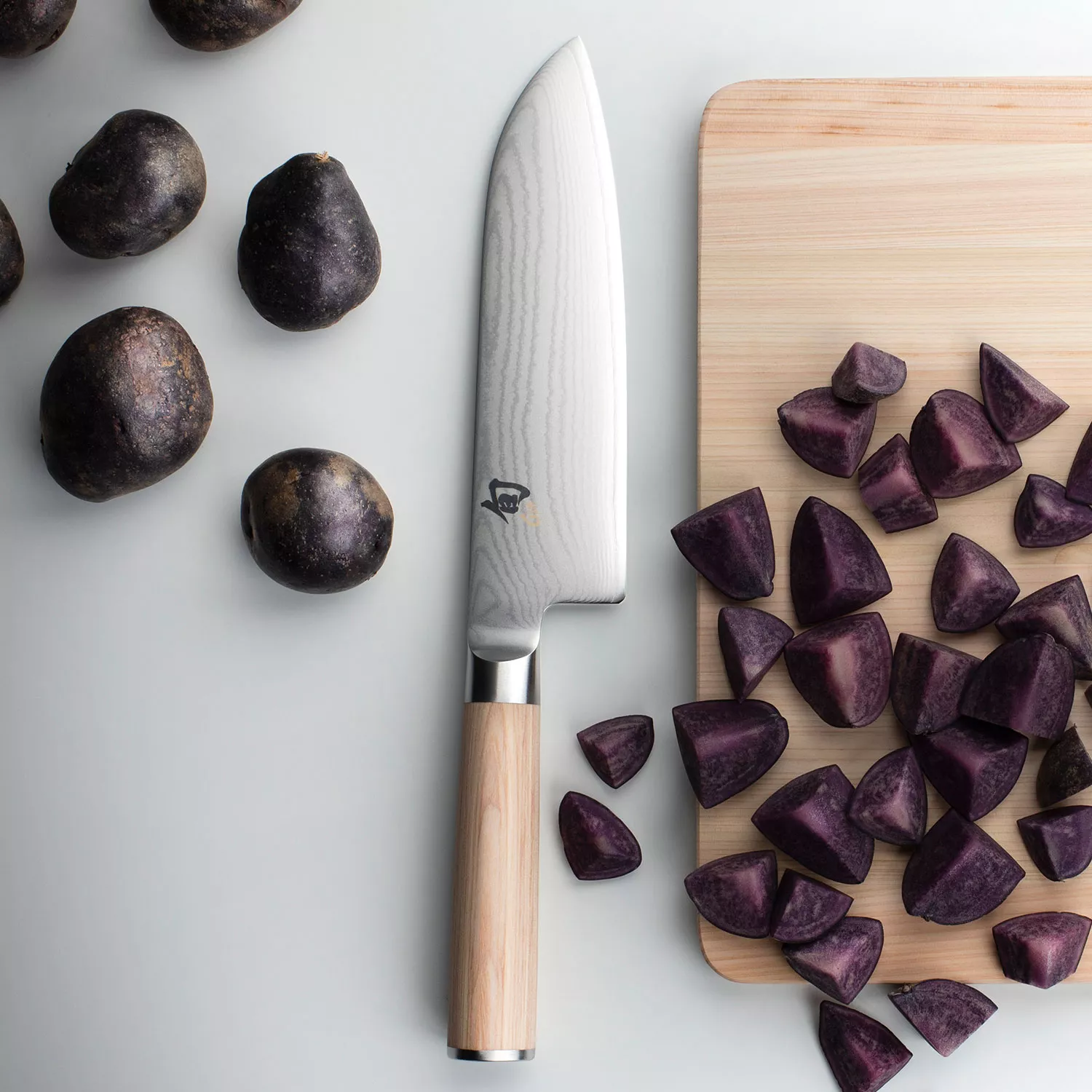 Shun Classic Blonde 7" Santoku Knife