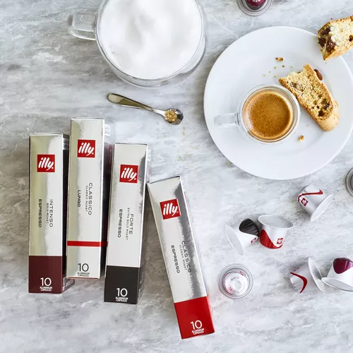 illy Espresso Forte Extra Bold Roast Aluminium Capsules