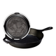 Qulinart cast iron lightweight skillet with non-stick honeycomb struct –  Sanodegusto