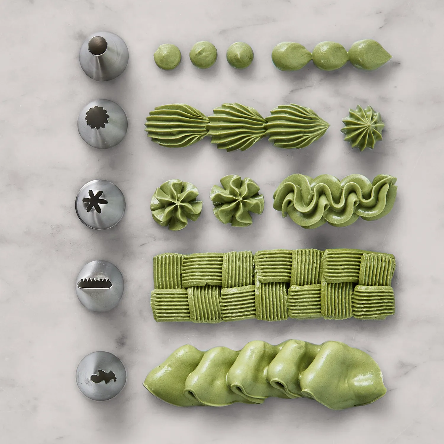 Sur La Table Floral Decorating Tips, Set of 5